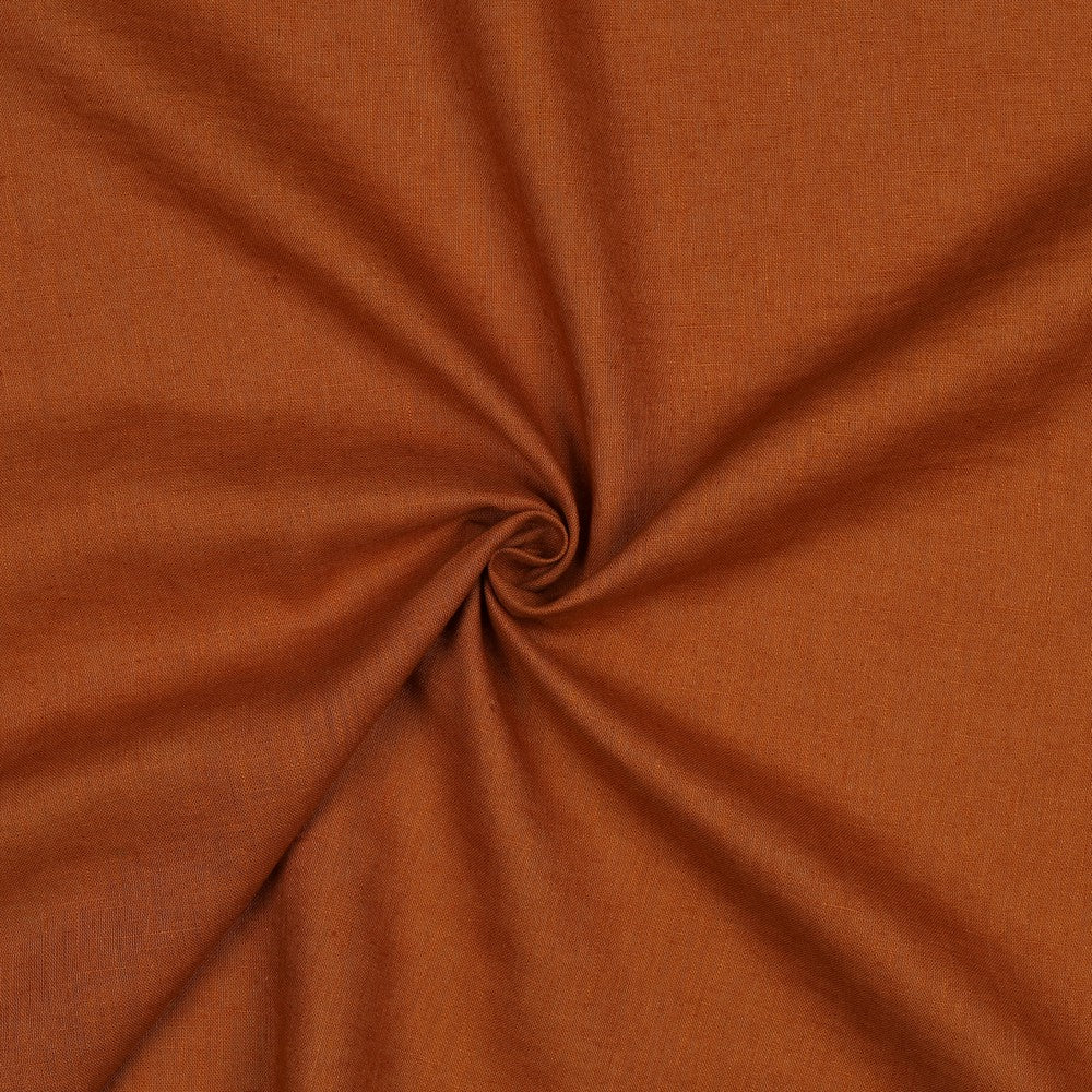 Washed Linen Blend in Caramel