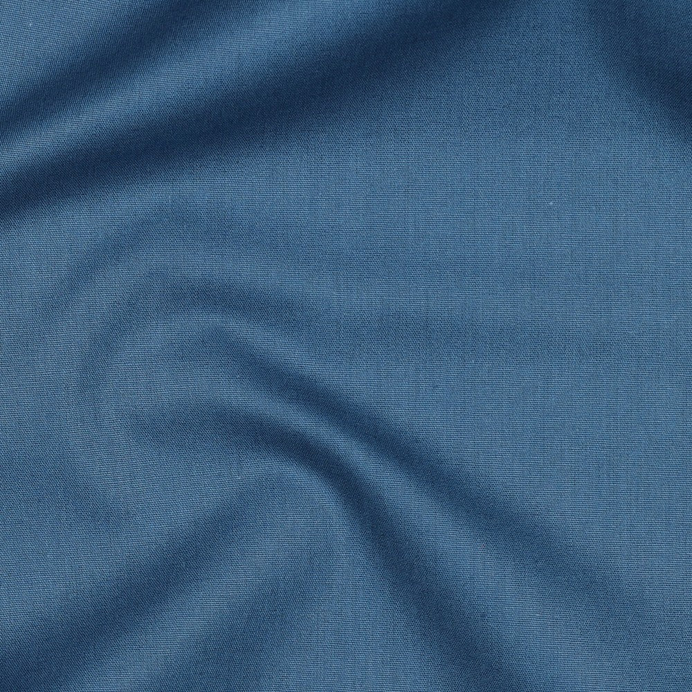 Organic Cotton Poplin in Jeans