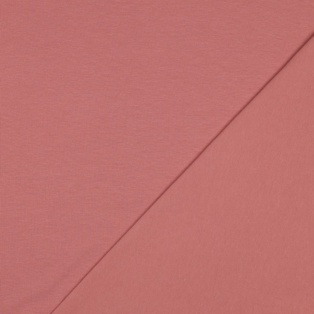 Organic Cotton Jersey in Mauve