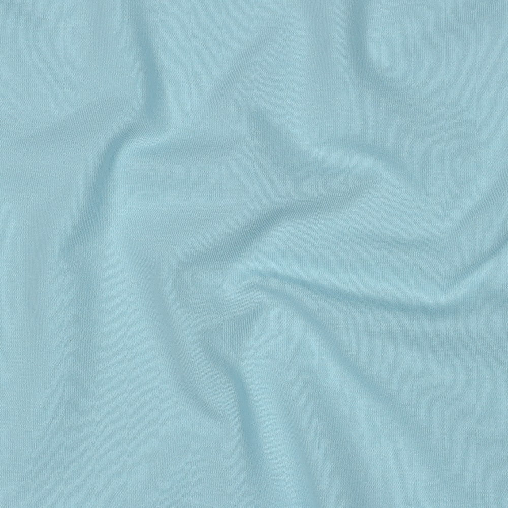Organic Cotton Jersey in Light Blue