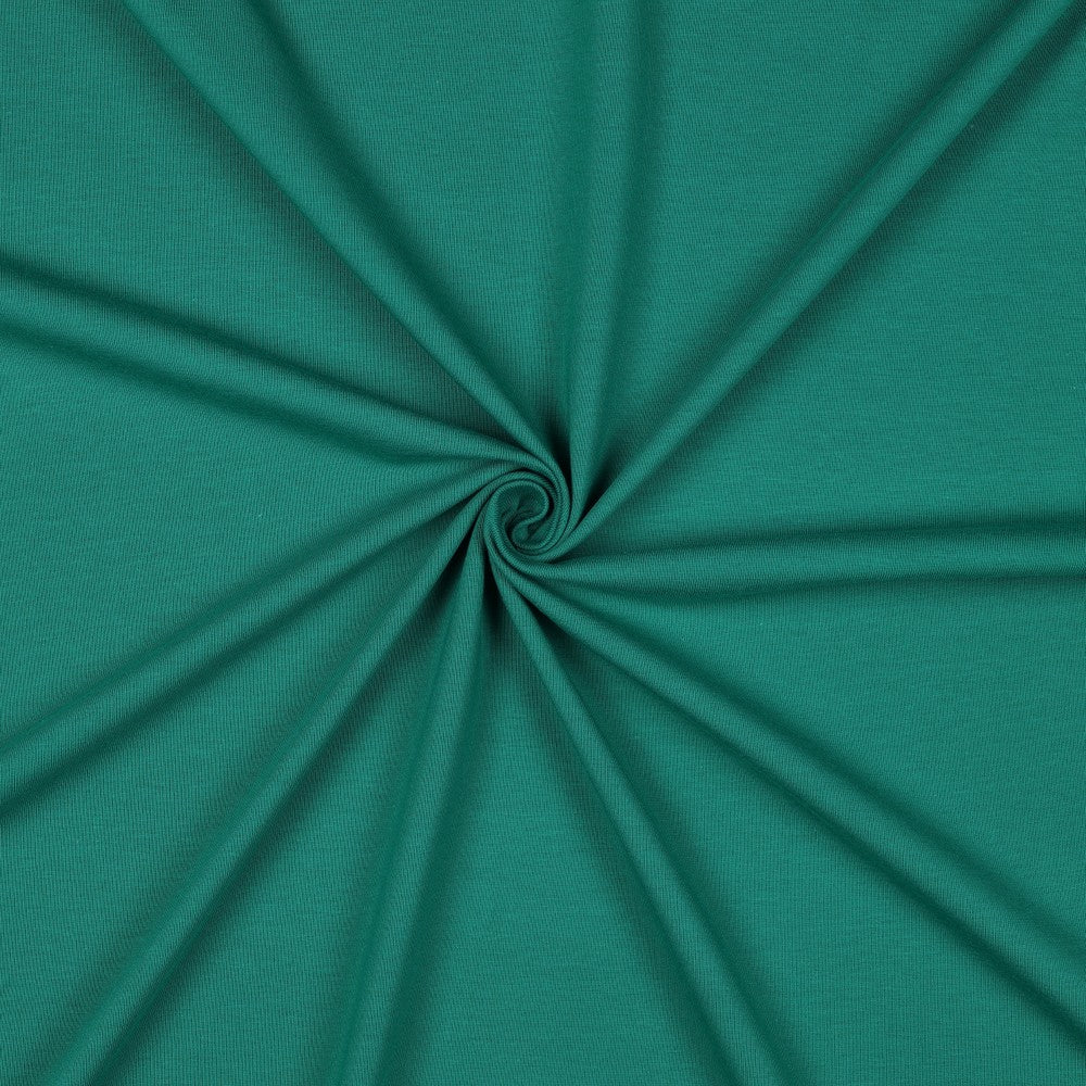 Organic Cotton Jersey in Emerald