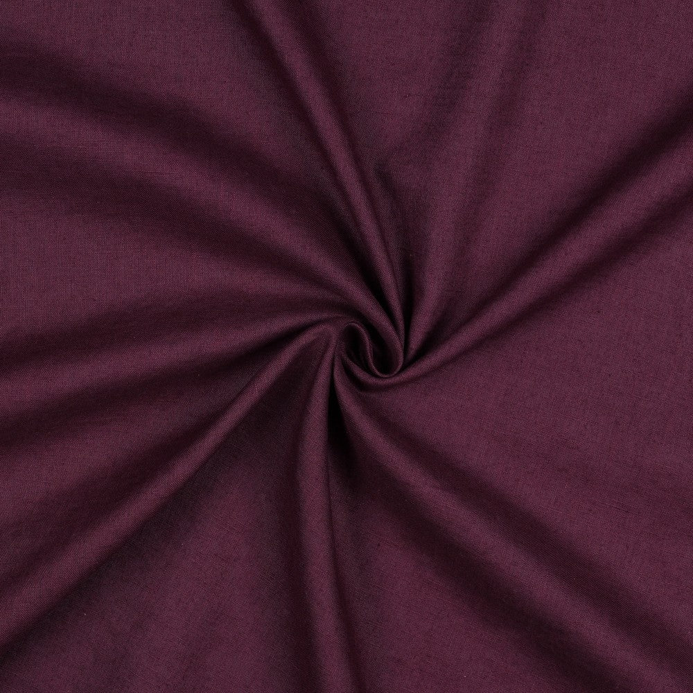Washed Linen Blend in Mulberry