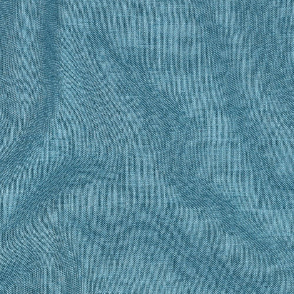 Washed Linen Blend in Light Petrol
