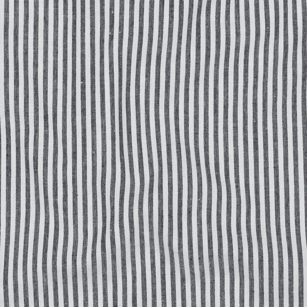 Yarn-Dyed Cotton Stripe in Navy