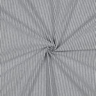 Yarn-Dyed Cotton Stripe in Navy