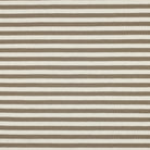 Striped Cotton Rib Knit in Sand