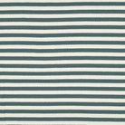 Striped Cotton Rib Knit in Petrol
