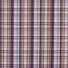 Linen Viscose Check in Cyclamen