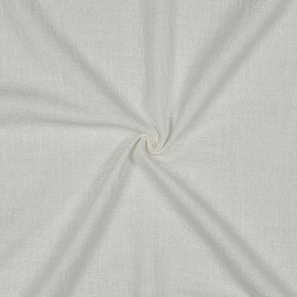 Washed Cotton Slub in Off White