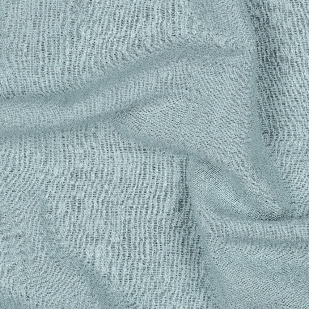 Washed Cotton Slub in Blue