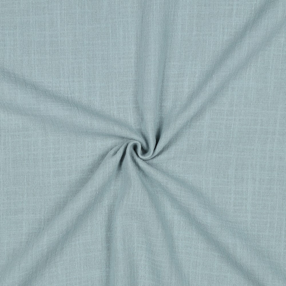 Washed Cotton Slub in Blue