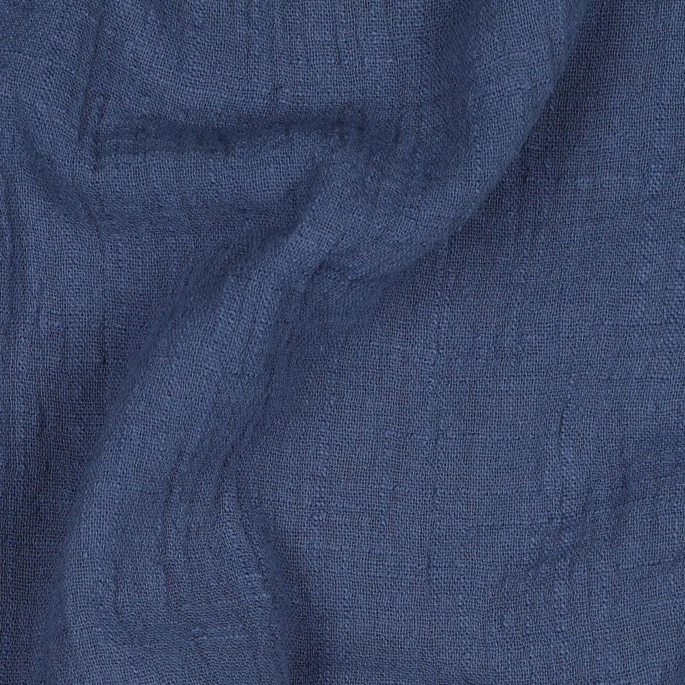Washed Cotton Slub in Jeans