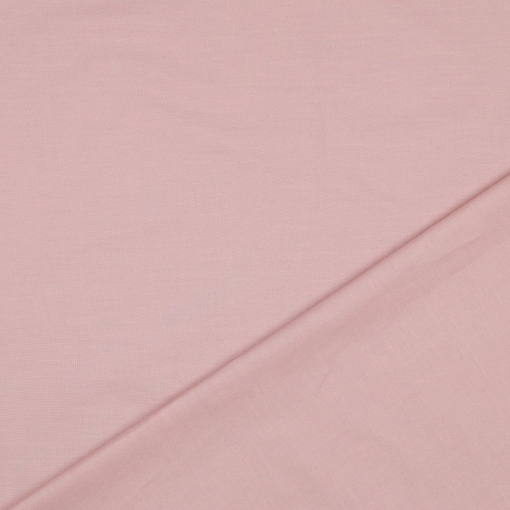 Organic Cotton Poplin in Old Rose
