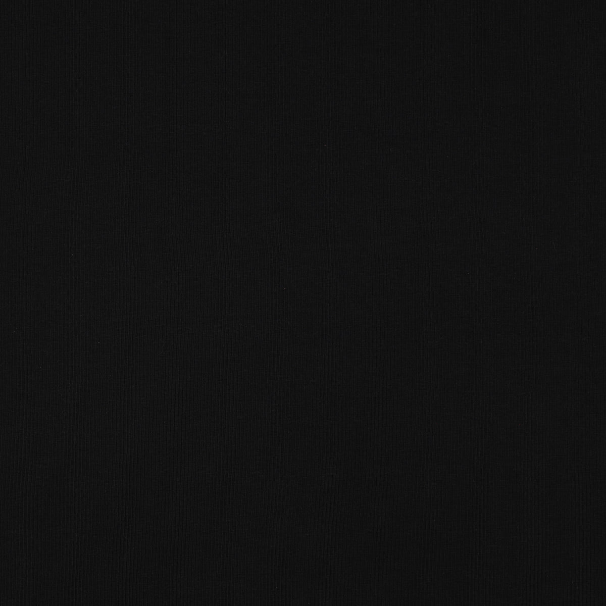 Organic Cotton Jersey in Black