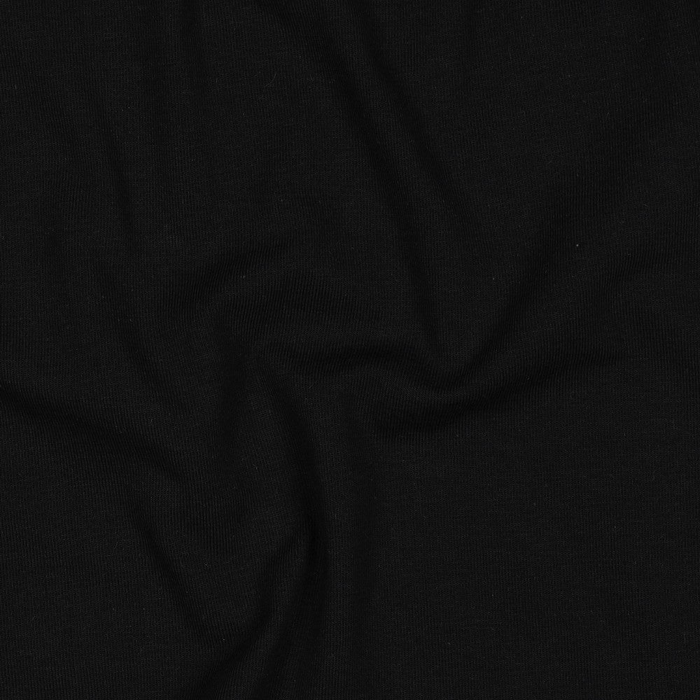 Organic Cotton Jersey in Black