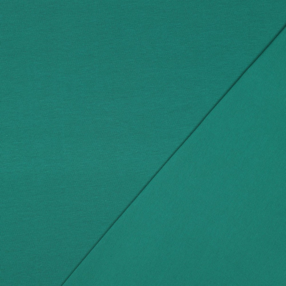 Organic Cotton Jersey in Emerald