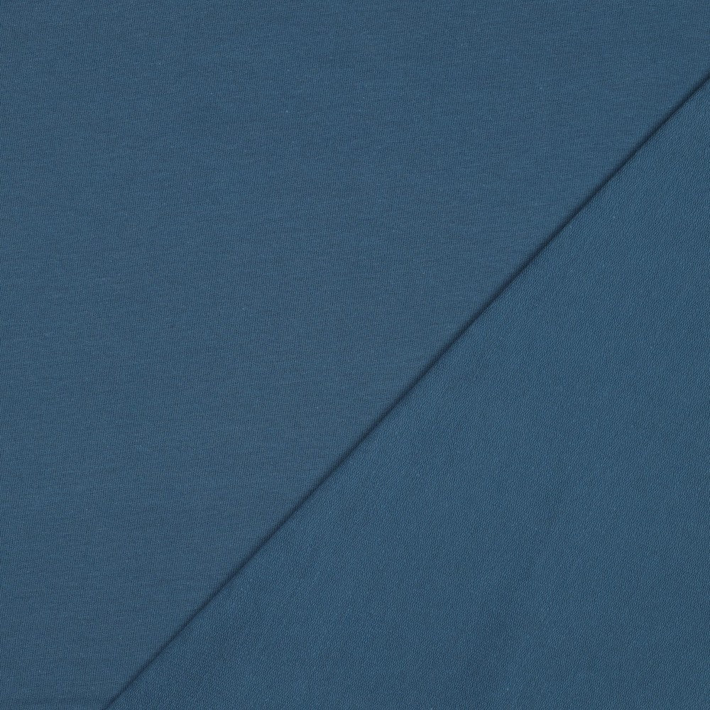 Organic Cotton French Terry in Jeans