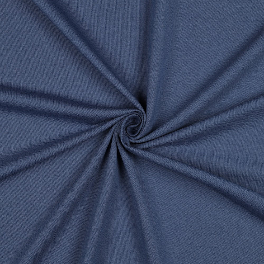 Organic Cotton French Terry in Indigo