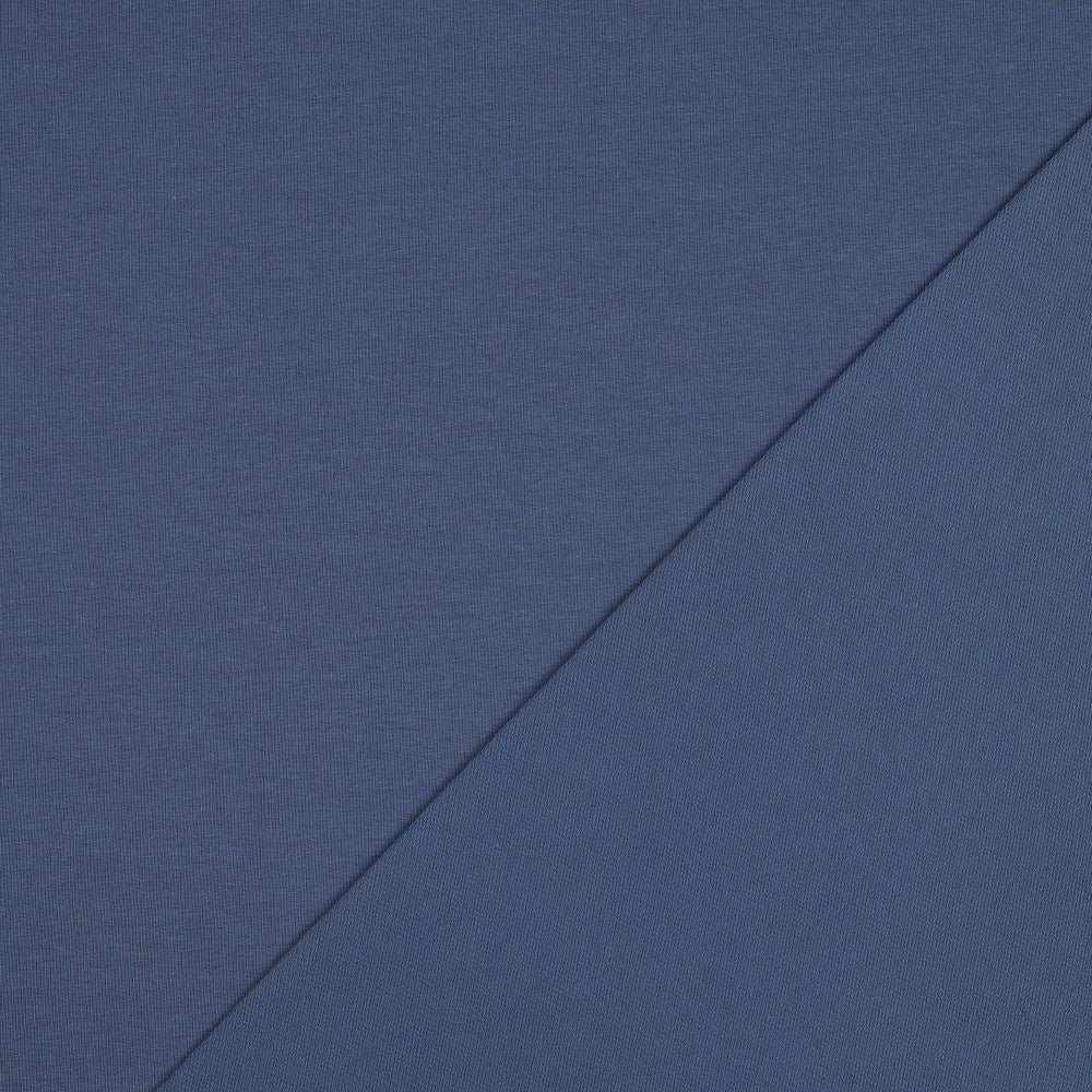Organic Cotton French Terry in Indigo