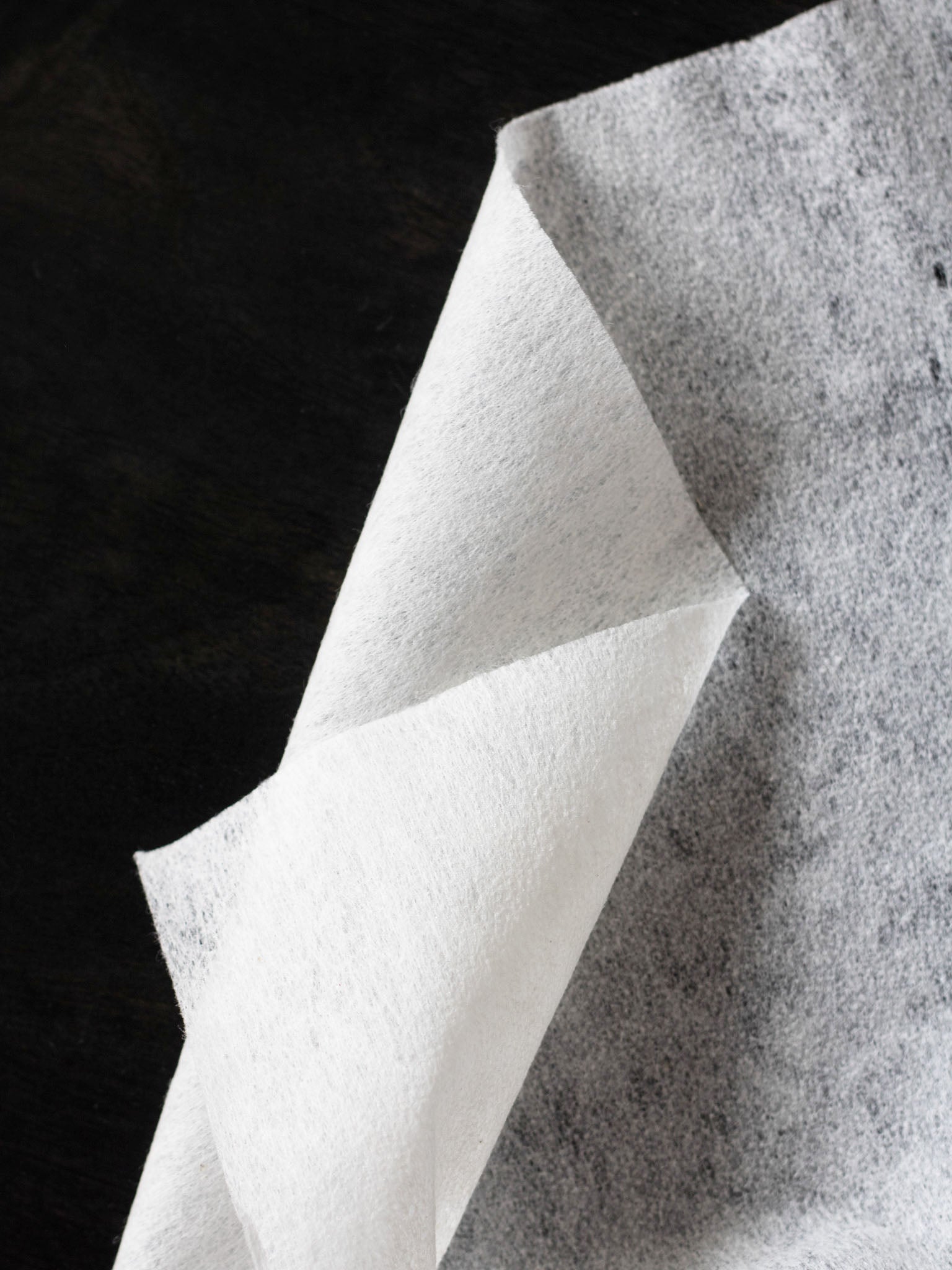 Non Woven Fusible Cotton Interfacing Natural Fringe Fabrics